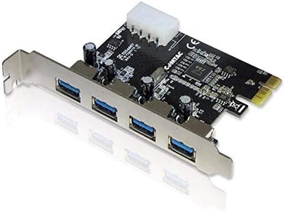 Placa Pci Express Usb 3.0 5gbps 4 Portas Dp 43
