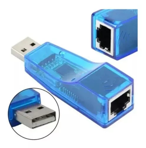 Adaptador Usb Para Rj45 Cabo De Rede Internet Pc E Notebook