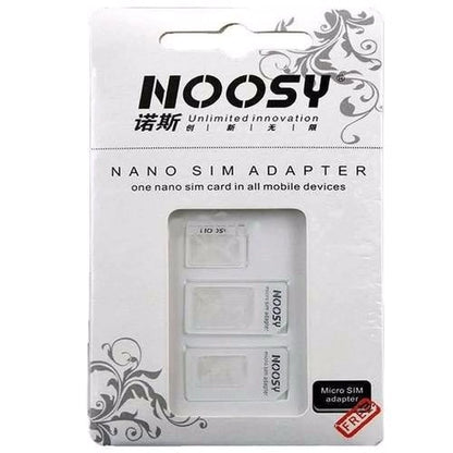 Adaptador 3 Em 1 Chip Celular Nano/Micro/Sim Card Noosy