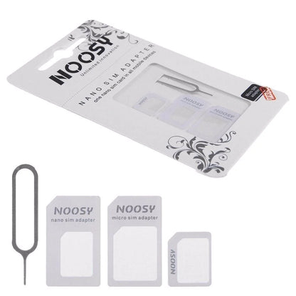 Adaptador 3 Em 1 Chip Celular Nano/Micro/Sim Card Noosy